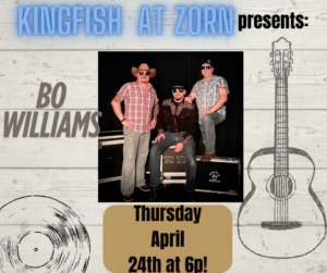KingFish Louisville: Bo Williams Trio!